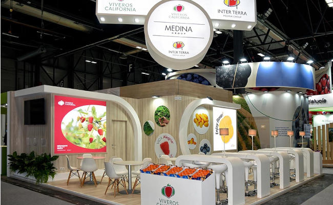 Diseño, montaje y desmontaje de stands para ferias nacionales e internacionales